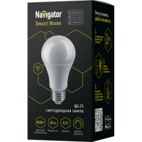 Умная WiFi лампа RGBW 10Вт Е27 Navigator