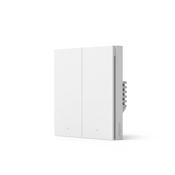 Умный выключатель Aqara Smart wall switch H1 (2 кл., без нейтрали)