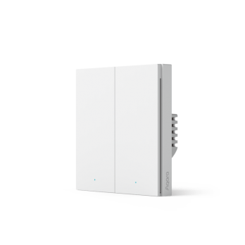 Умный выключатель Aqara Smart wall switch H1 (2 кл., c нейтралью)