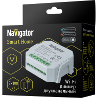 Умный двухканальный диммер NSH-DIMMER-02-WiFi