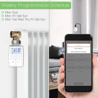 Умная термоголовка MOES Zigbee ZTRV-ZX-TV01