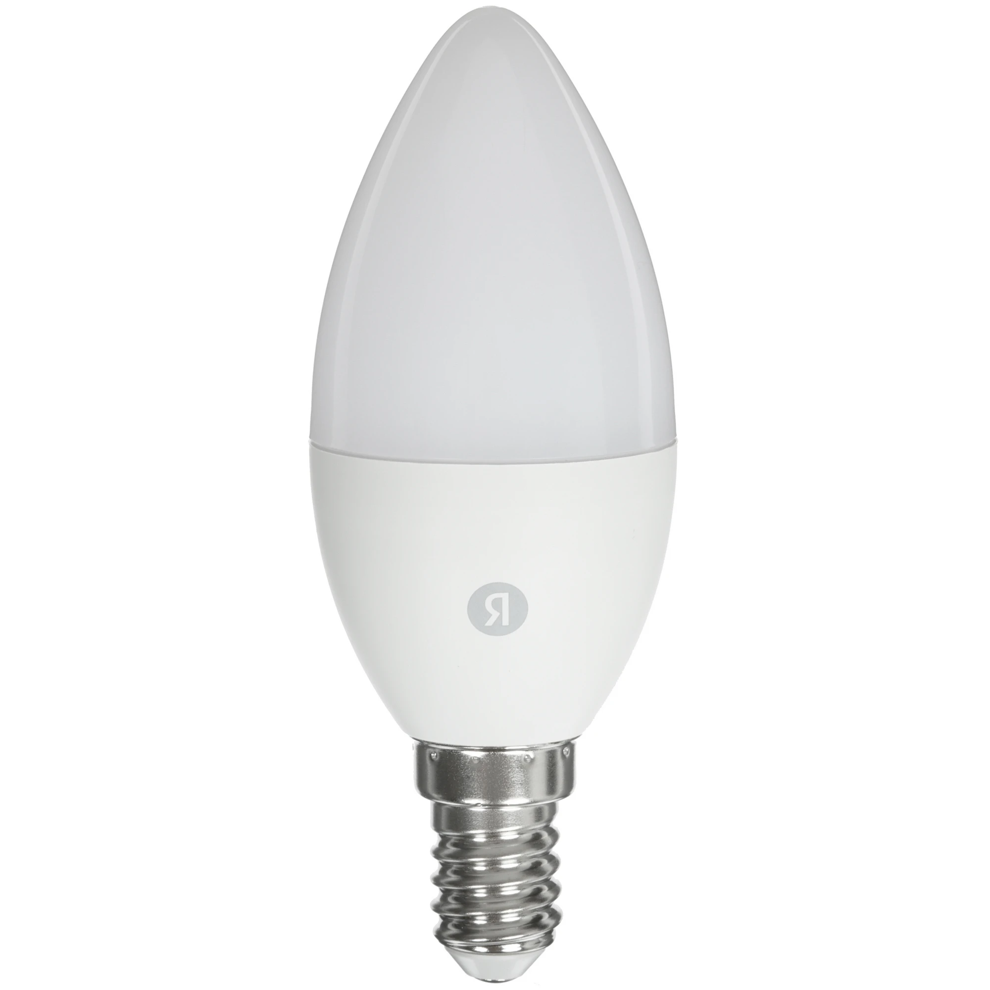 Умная Matter лампа свеча 6Вт Е14 Яндекс