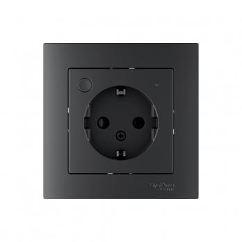 ATLASDESIGN SMART розетка Zigbee, L+N, ATN000145Z Systeme Electric кабон