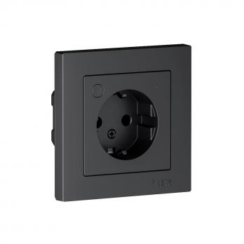 ATLASDESIGN SMART розетка Zigbee, L+N, ATN000145Z Systeme Electric кабон