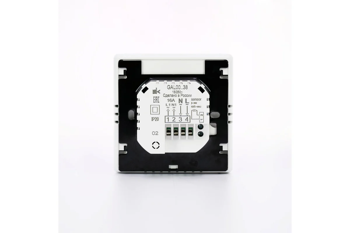 ARTGALLERY Wi-Fi терморегулятор программируемый белый GAL000138 Systeme Electric
