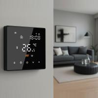 Терморегулятор Wi-Fi сенсорный черный Русское тепло ТР-505