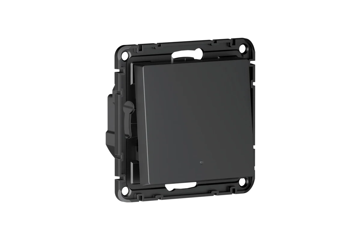 ATLASDESIGN SMART Zigbee выключатель 1-кл ATN001013Z Systeme Electric карбон