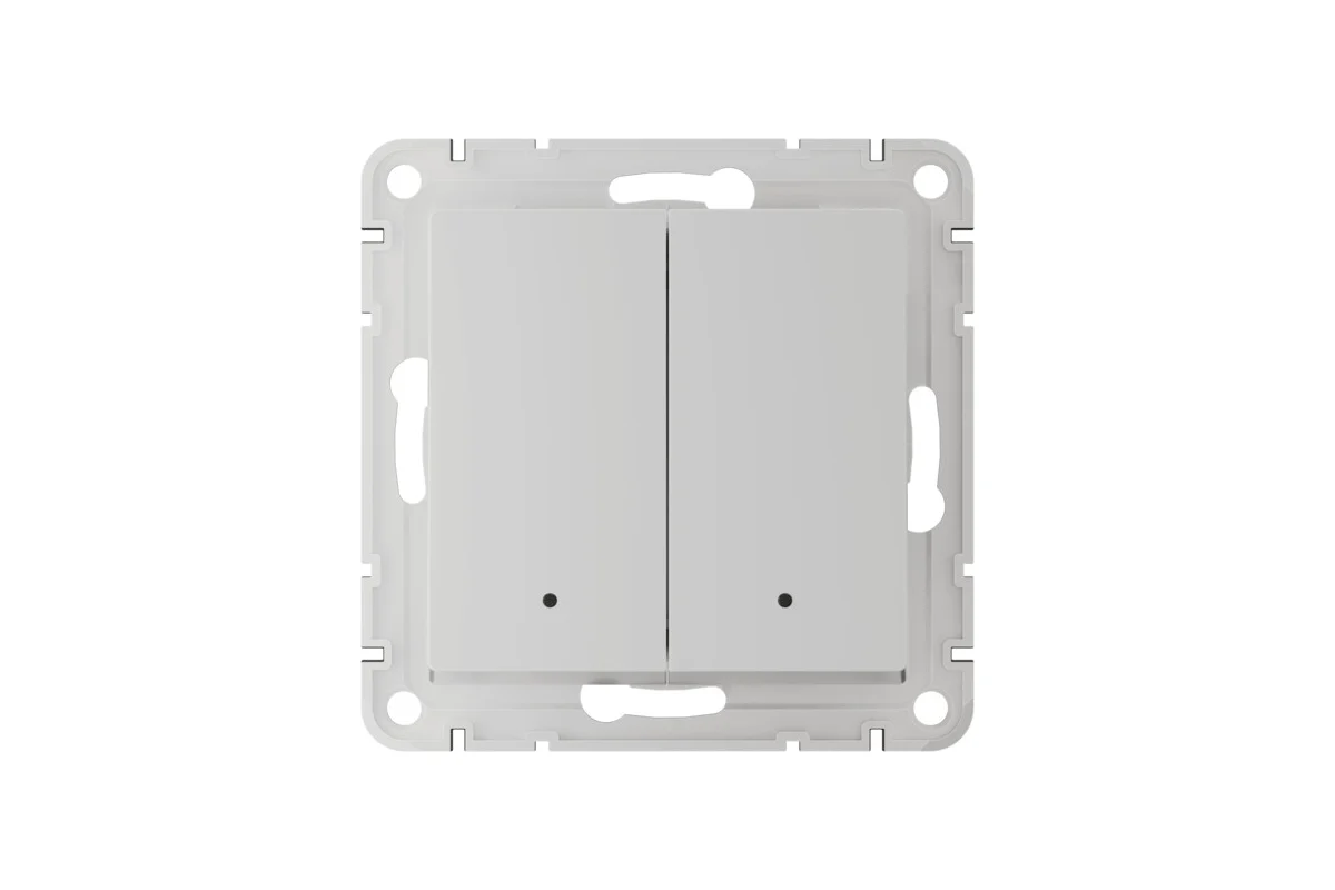 ATLASDESIGN SMART Zigbee выключатель 2-кл ATN000153Z Systeme Electric белый