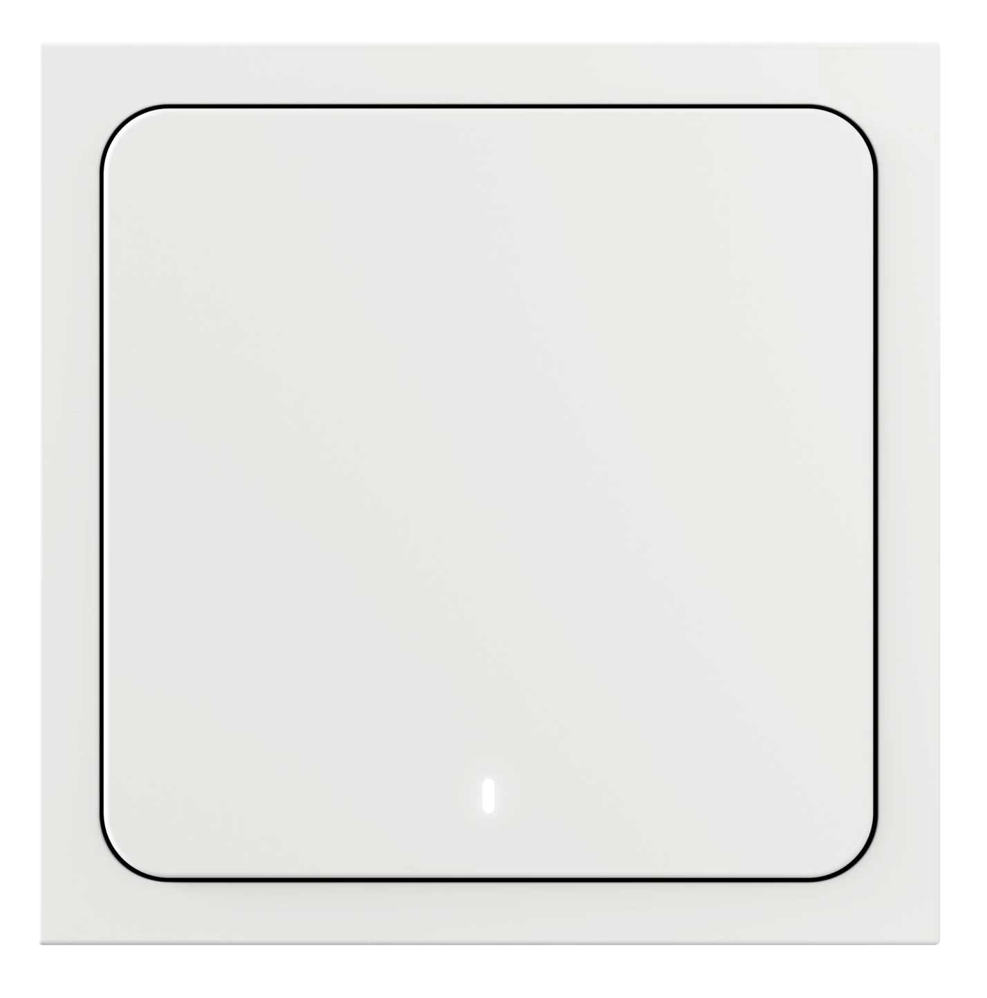 Умный выключатель беспроводной ZigBee 1-кл Яндекс YNDX-00534 белый