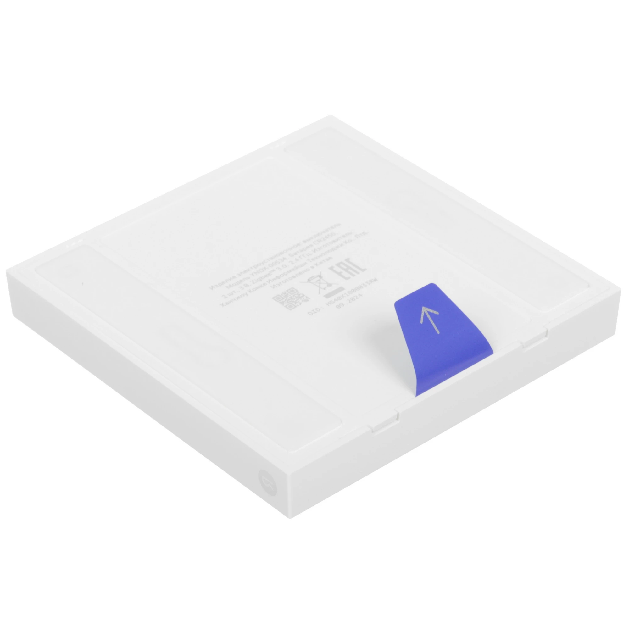 Умный выключатель беспроводной ZigBee 1-кл Яндекс YNDX-00534 белый